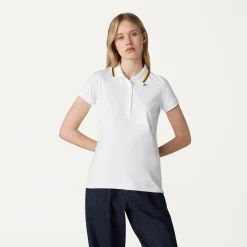 Donna K-Way Polo^ALIZEE STRETCH