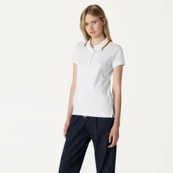 Donna K-Way Polo^ALIZEE STRETCH