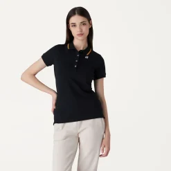 Donna K-Way Polo^ALIZEE STRETCH