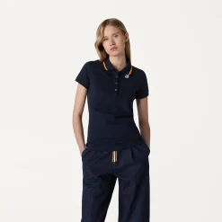 Donna K-Way Polo^ALIZEE STRETCH