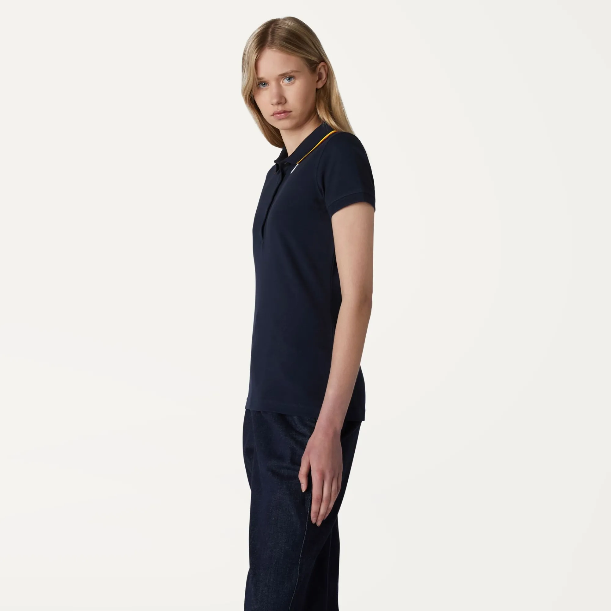Donna K-Way Polo^ALIZEE STRETCH