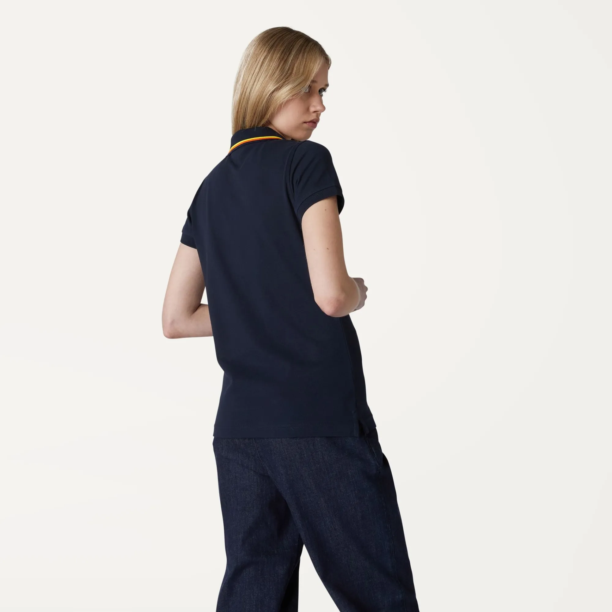 Donna K-Way Polo^ALIZEE STRETCH