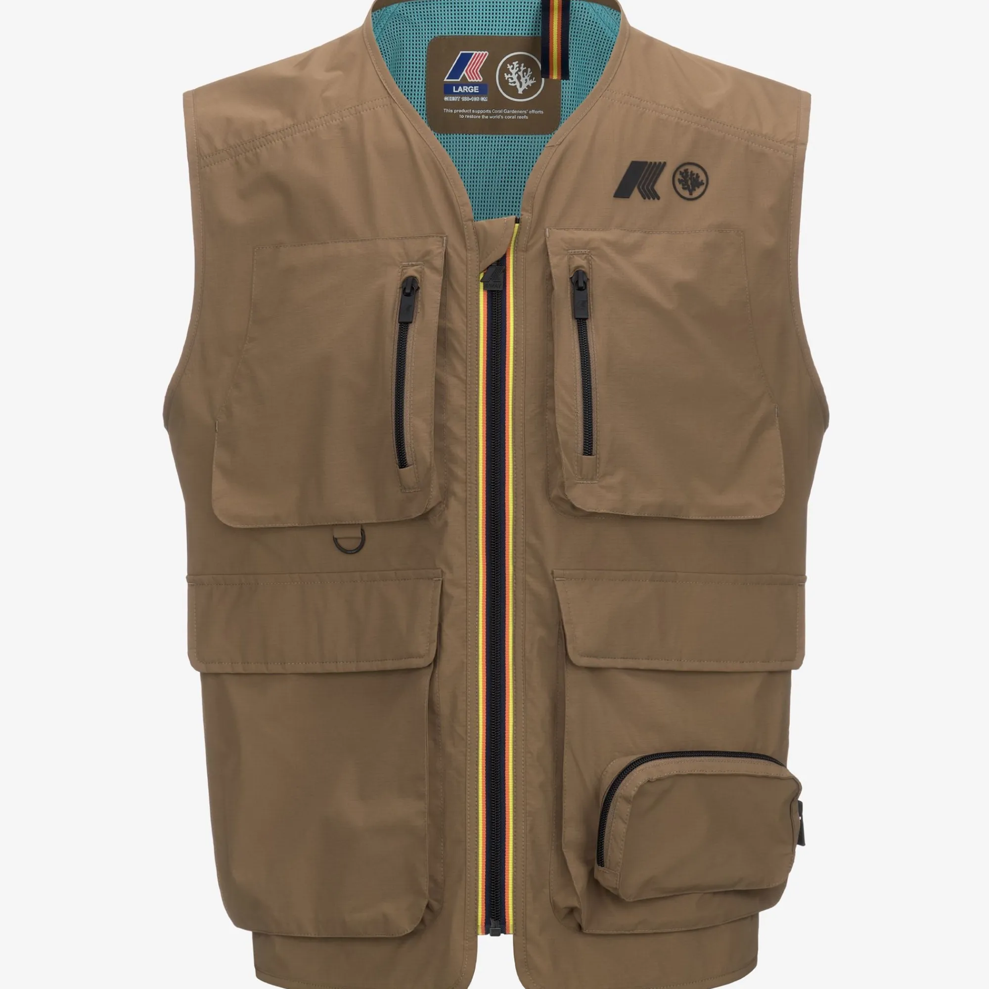 Donna K-Way Gilet|Gilet^ALLOS CORAL GARDENERS