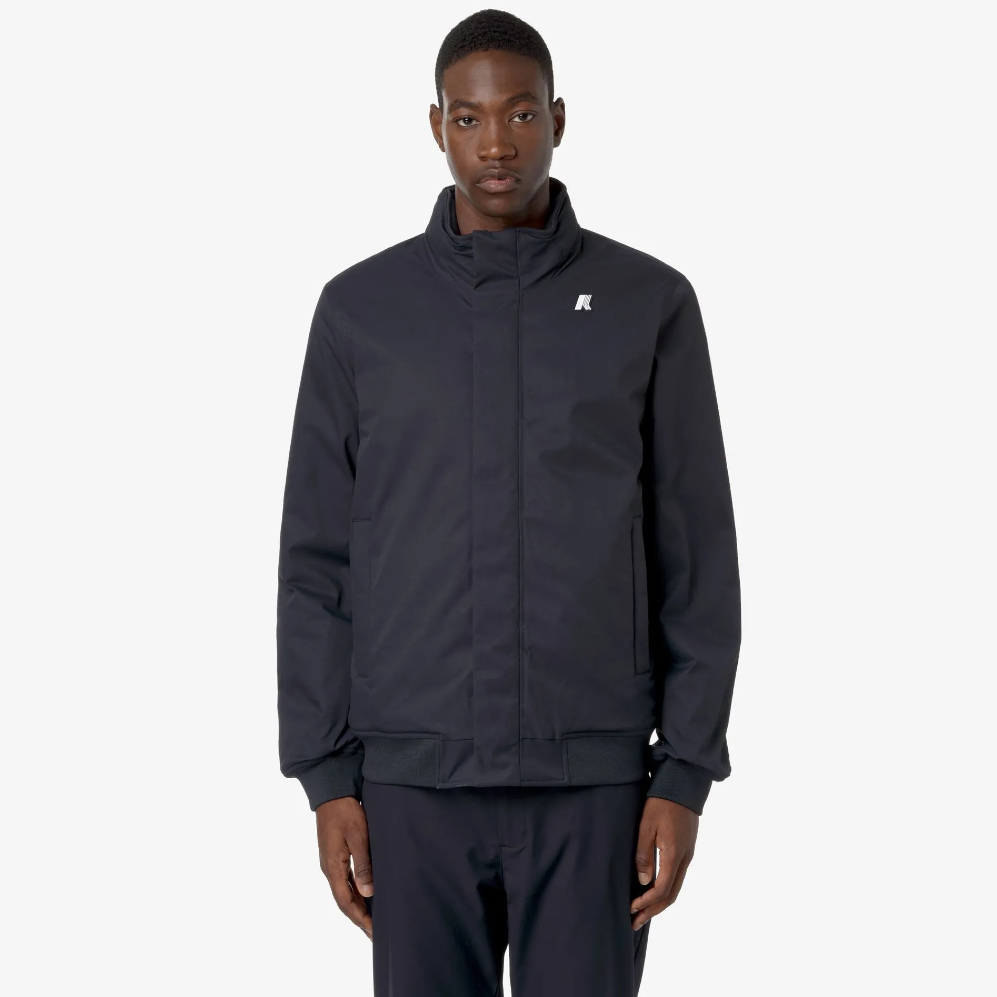 Uomo K-Way Giacche Corte^AMAURY TWILL MARMOTTA