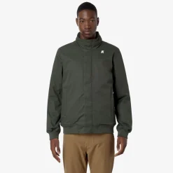 Uomo K-Way Giacche Corte^AMAURY TWILL MARMOTTA