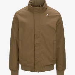 Uomo K-Way Giacche Corte^AMAURY TWILL MARMOTTA