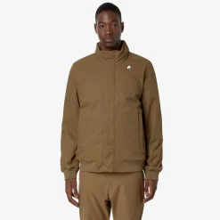 Uomo K-Way Giacche Corte^AMAURY TWILL MARMOTTA