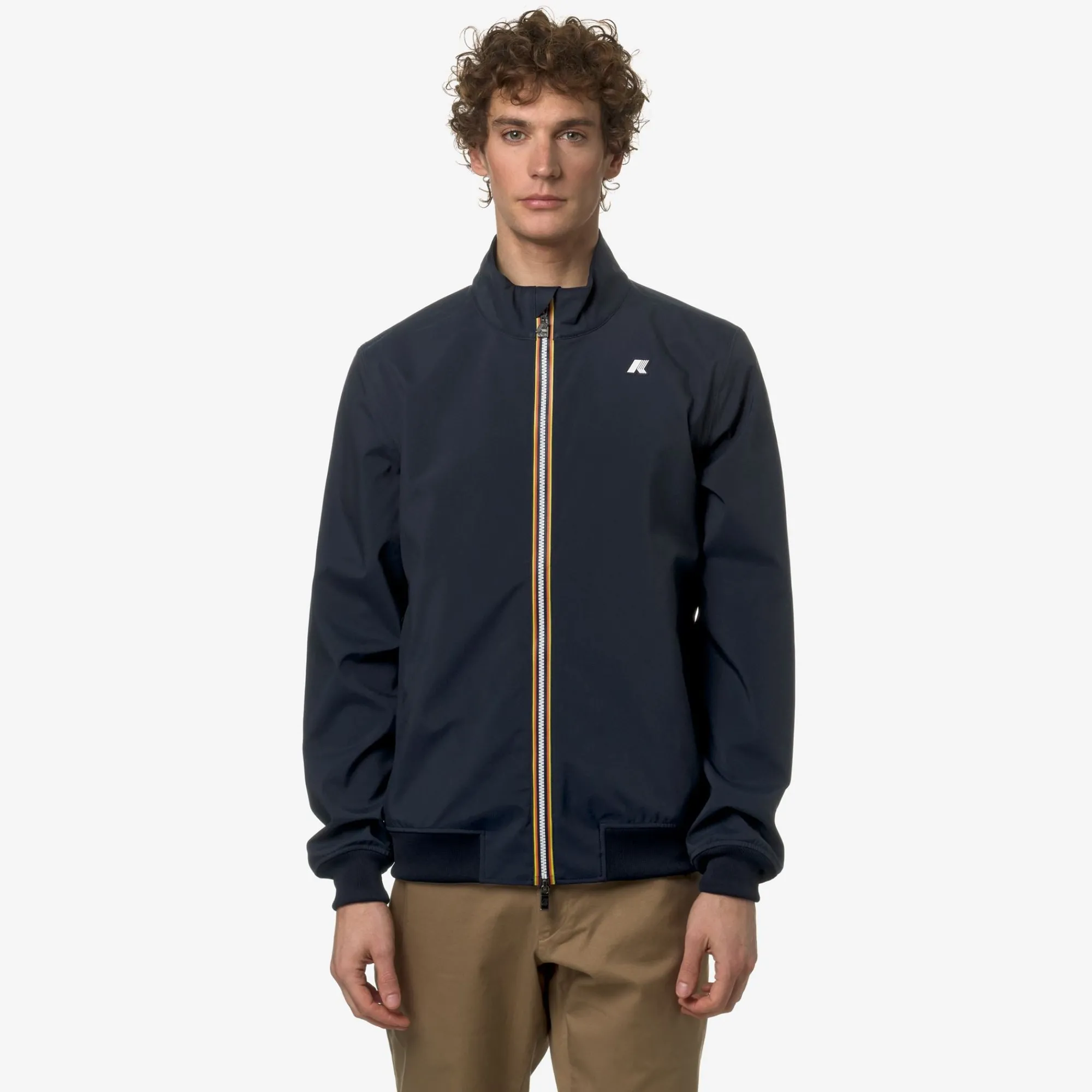Uomo K-Way Giacche Corte^ARSENE BONDED JERSEY