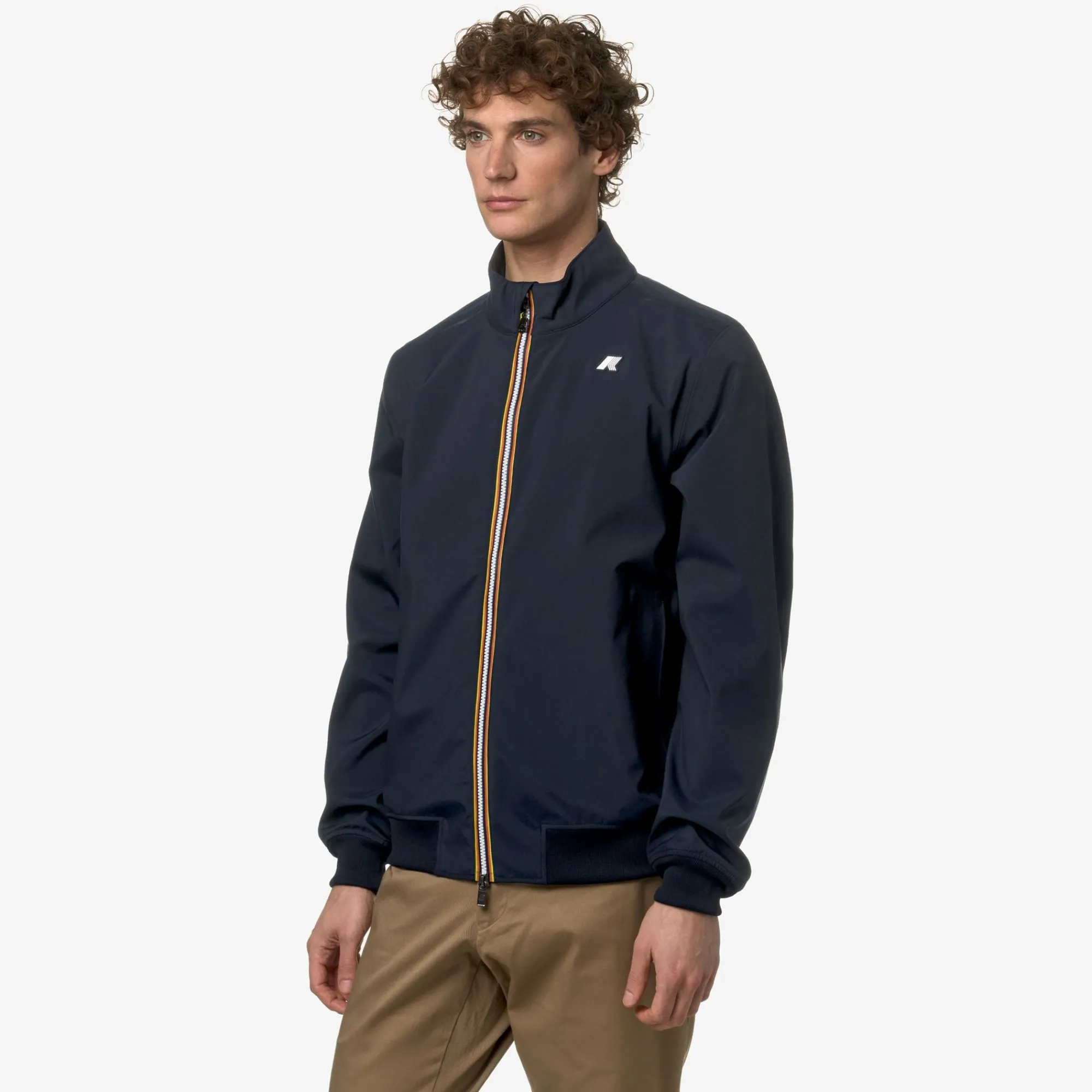 Uomo K-Way Giacche Corte^ARSENE BONDED JERSEY