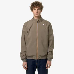 Uomo K-Way Giacche Corte^ARSENE BONDED JERSEY