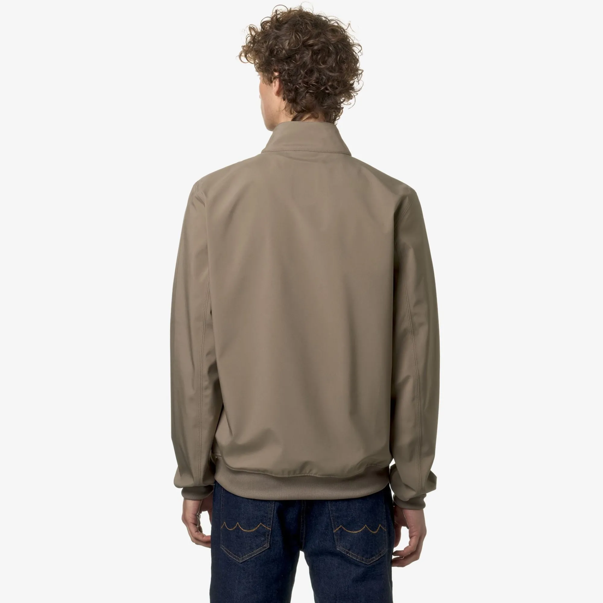 Uomo K-Way Giacche Corte^ARSENE BONDED JERSEY