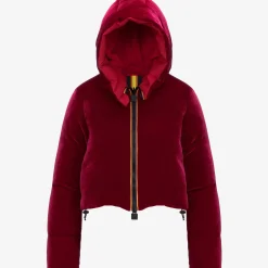 Donna K-Way Giacche Corte^BRIEN VELVET THERMO REVERSIBLE