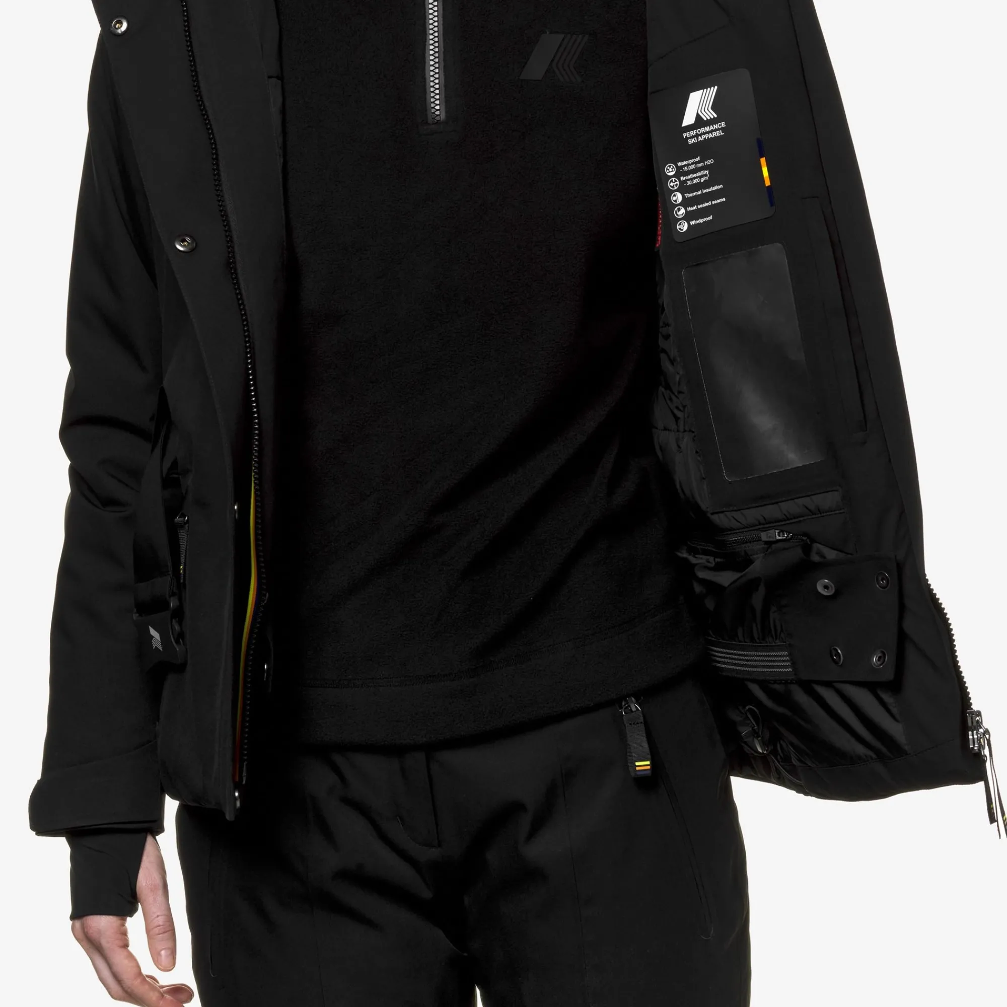 Donna K-Way Piumini E Giacche Lunghe^CHEVRIL MICRO TWILL 2 LAYERS