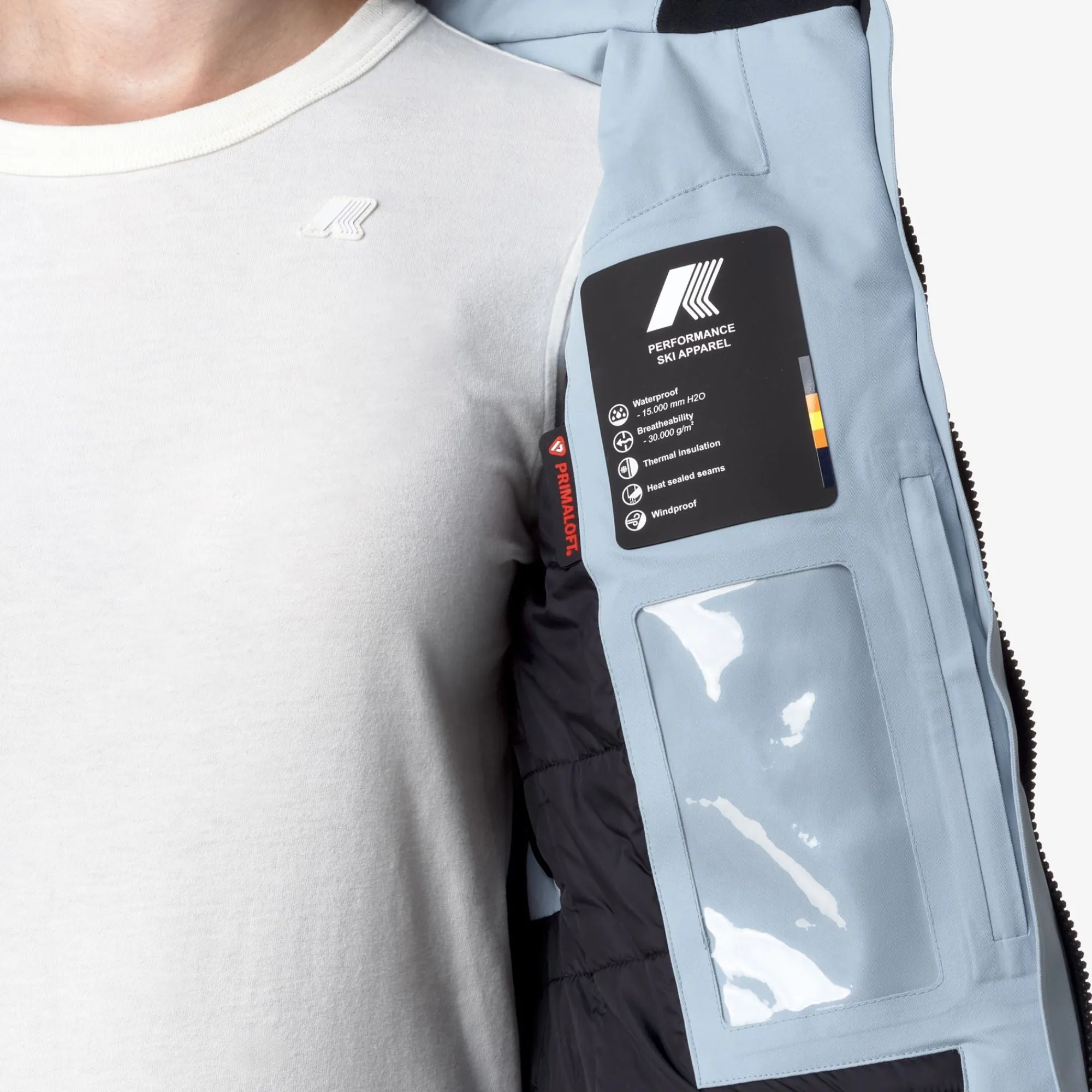 Donna K-Way Piumini E Giacche Lunghe^CHEVRIL MICROTWILL 2L