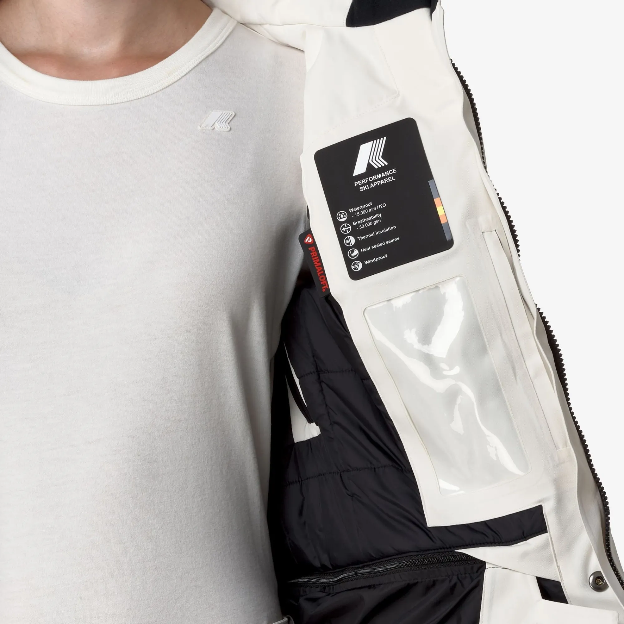 Donna K-Way Piumini E Giacche Lunghe^CHEVRIL MICROTWILL 2L