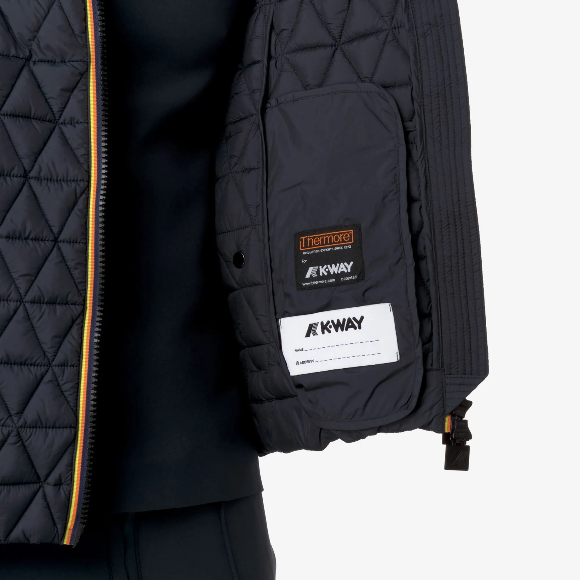 Uomo K-Way Giacche Corte^CLAUDER TECH THERMO LIGHT