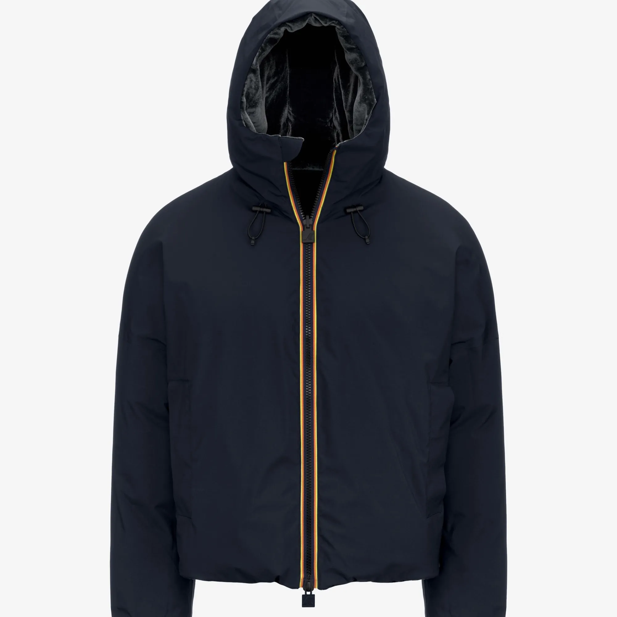 Uomo K-Way Giacche Corte^CLAUDER VELVET THERMO REVERSIBLE