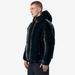 Uomo K-Way Giacche Corte^CLAUDER VELVET THERMO REVERSIBLE