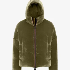 Uomo K-Way Giacche Corte^CLAUDER VELVET THERMO REVERSIBLE