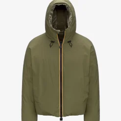 Uomo K-Way Giacche Corte^CLAUDER VELVET THERMO REVERSIBLE