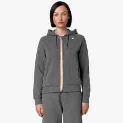 Donna K-Way Felpe^DELINE FLEECE PEACH