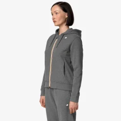 Donna K-Way Felpe^DELINE FLEECE PEACH