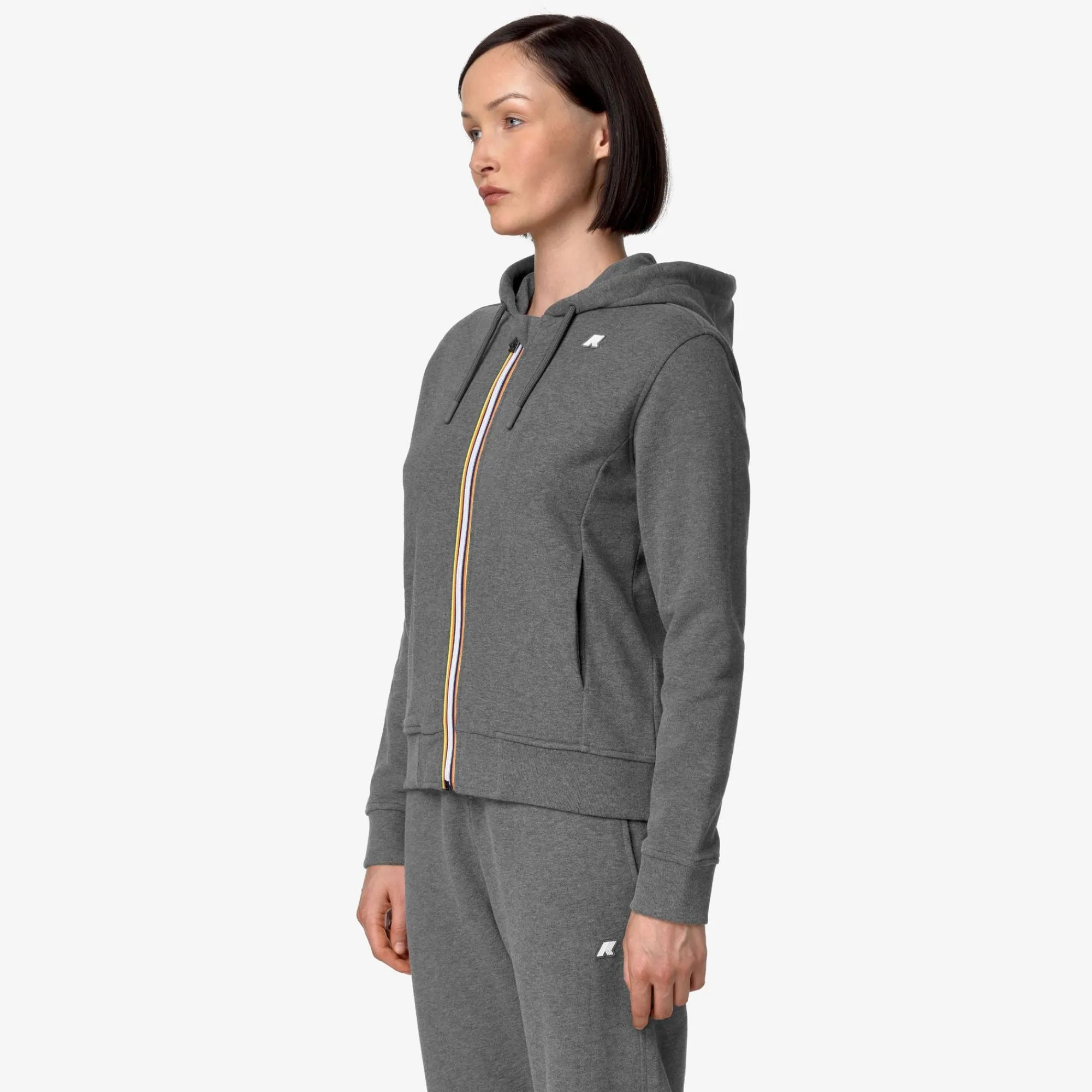 Donna K-Way Felpe^DELINE FLEECE PEACH