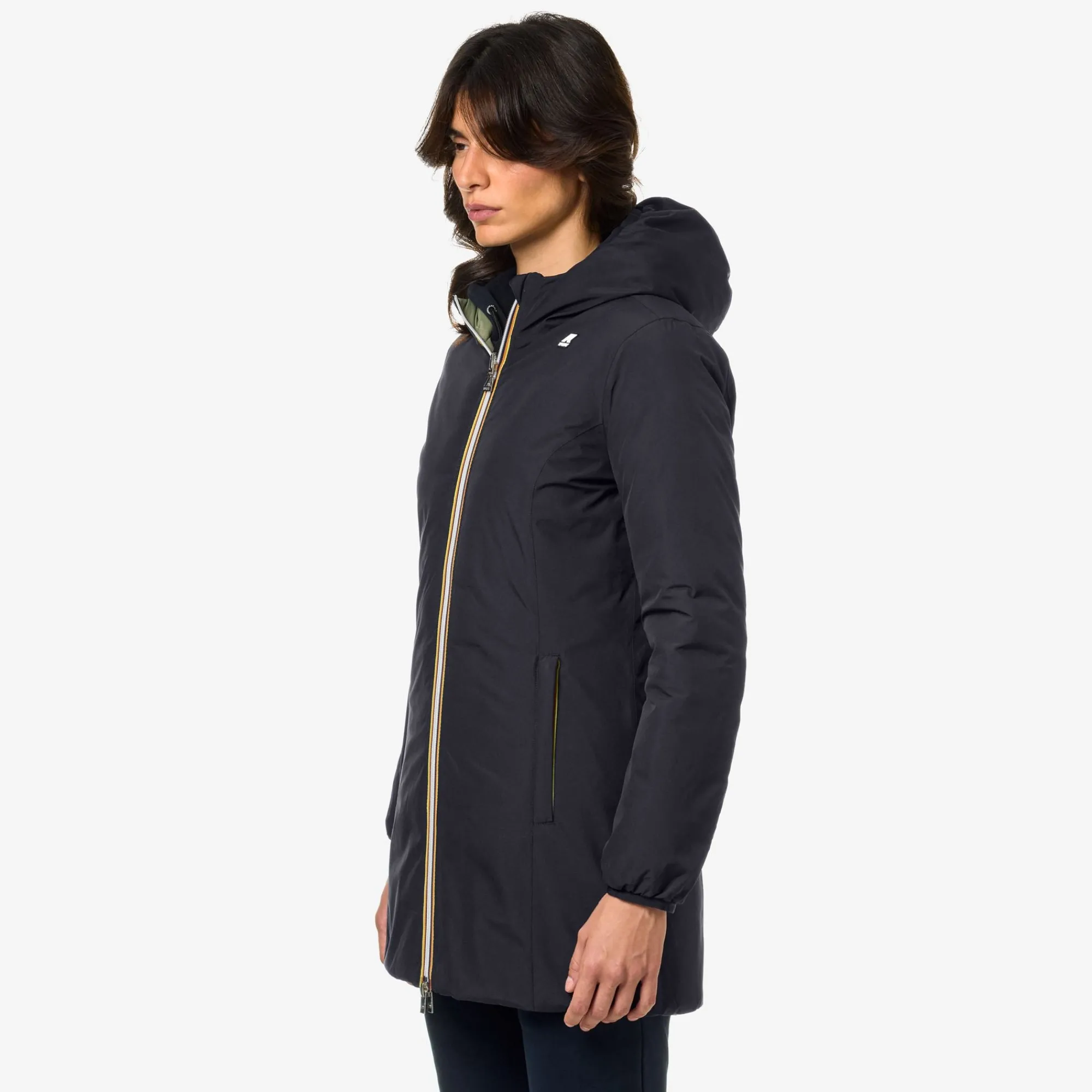 Donna K-Way Piumini E Giacche Lunghe^DENISE ST THERMO REVERSIBLE