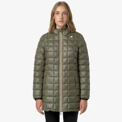 Donna K-Way Piumini E Giacche Lunghe^DENISE ST THERMO REVERSIBLE