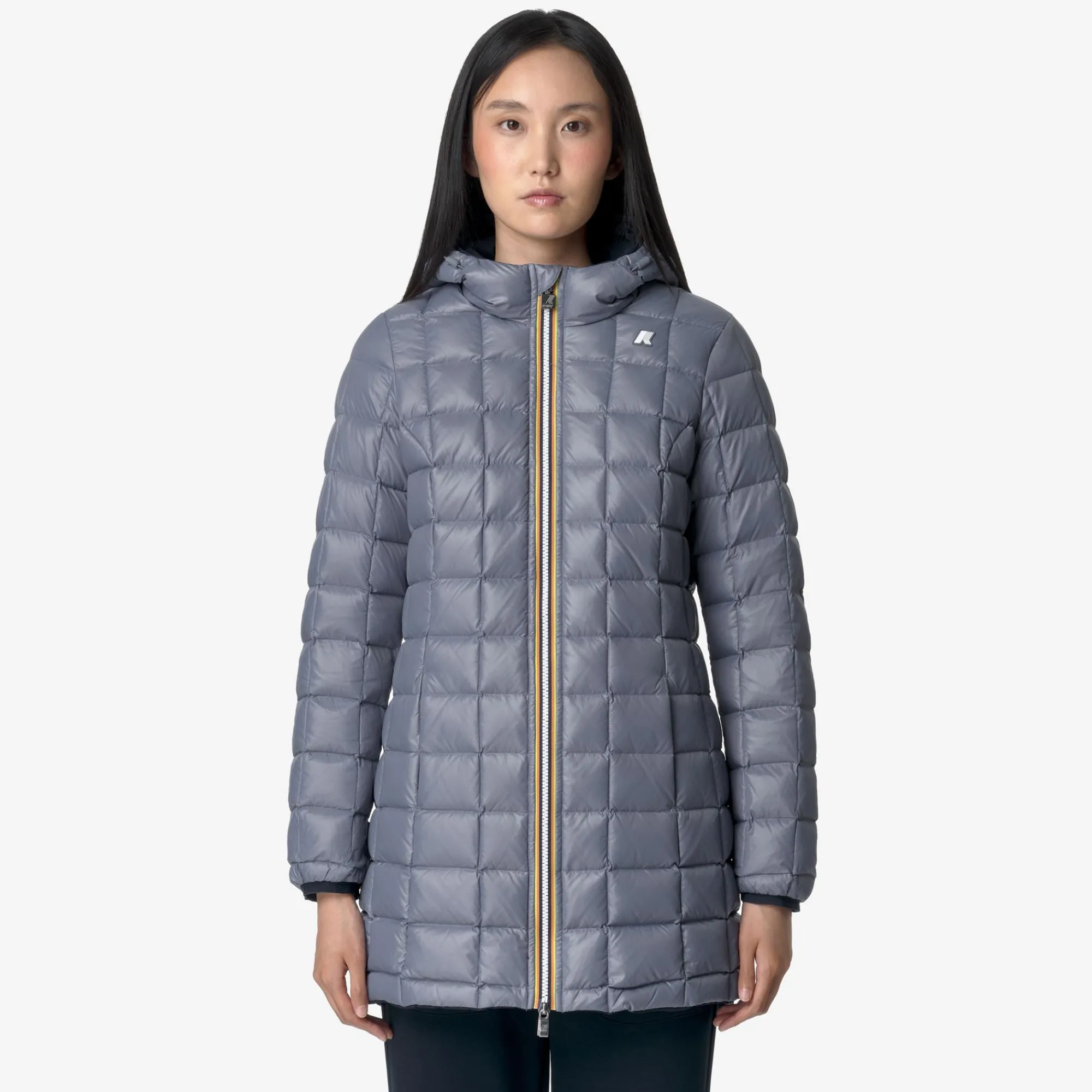 Donna K-Way Piumini E Giacche Lunghe^DENISE ST THERMO REVERSIBLE