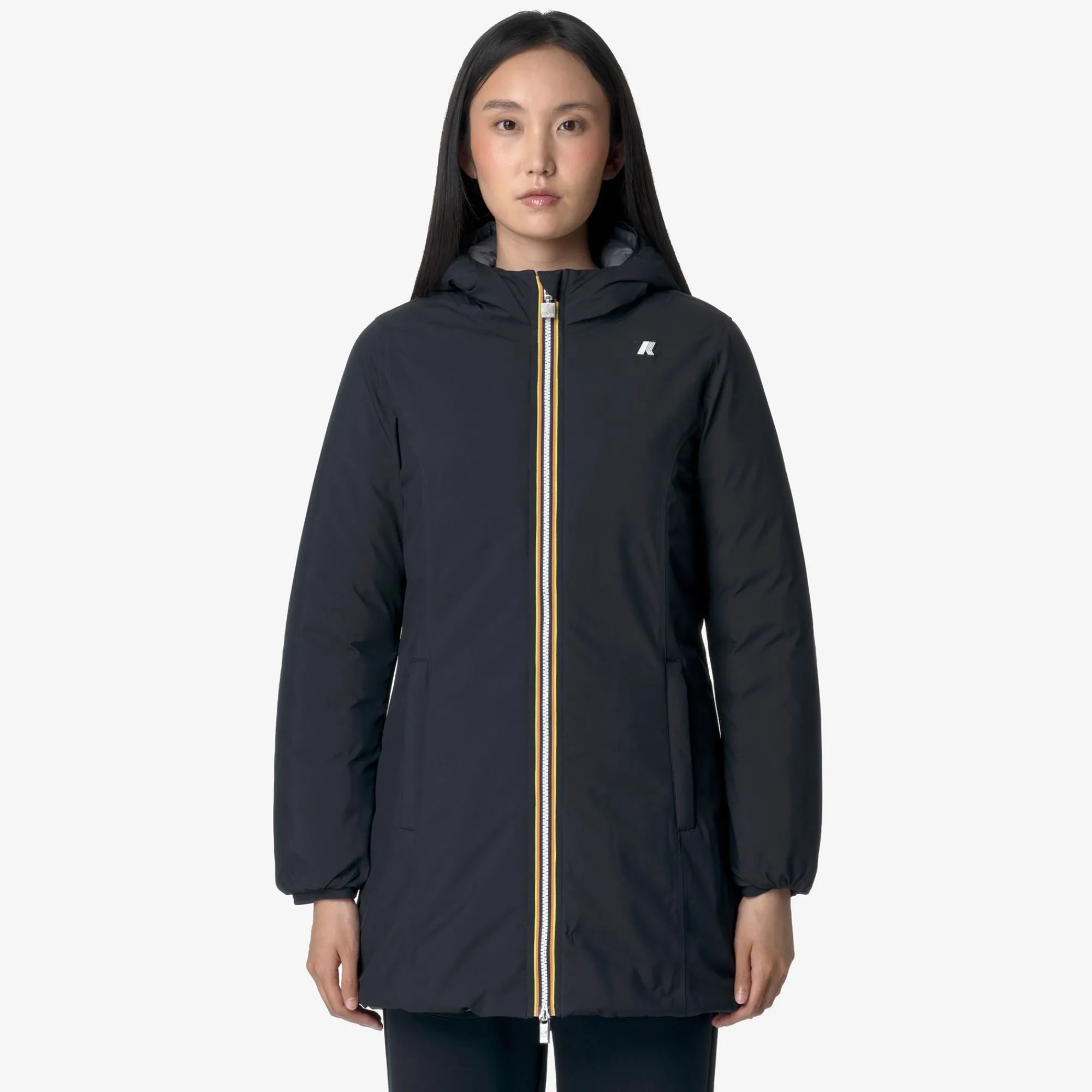 Donna K-Way Piumini E Giacche Lunghe^DENISE ST THERMO REVERSIBLE