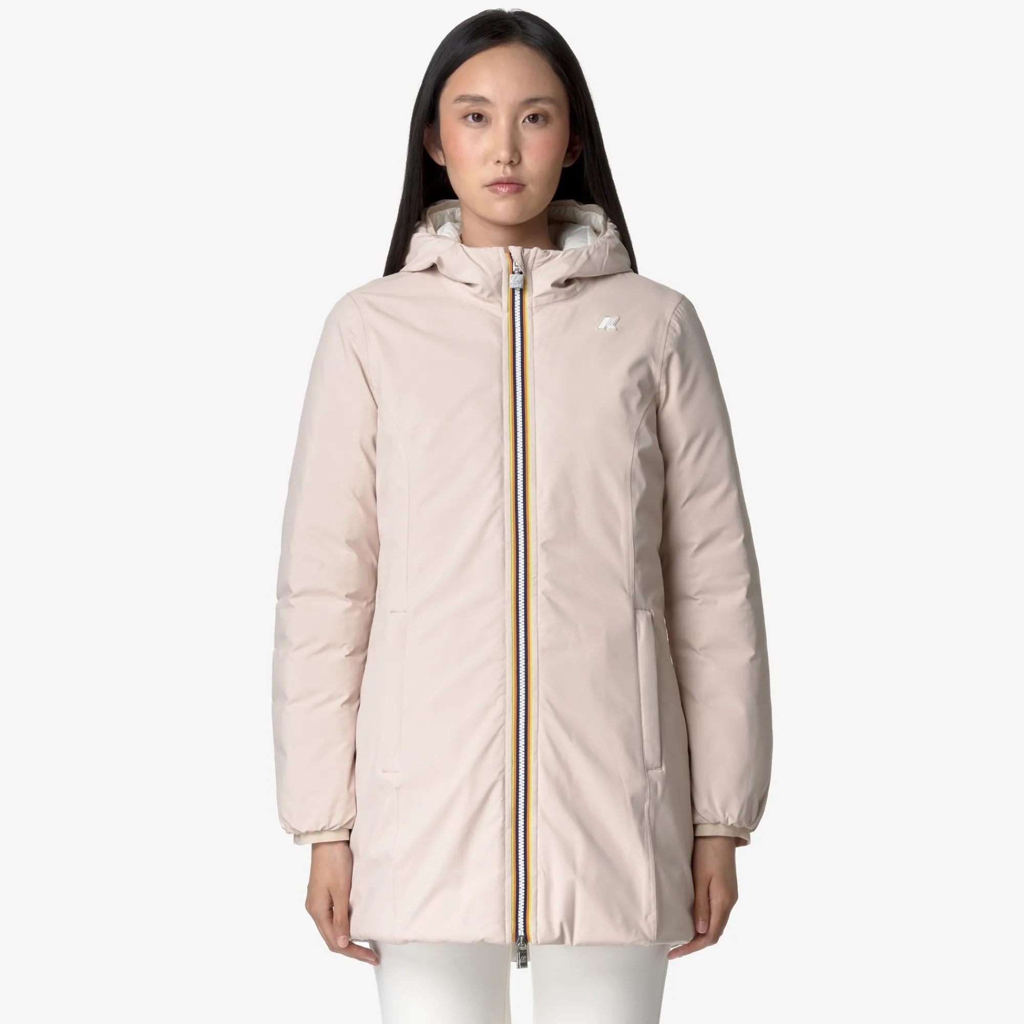 Donna K-Way Piumini E Giacche Lunghe^DENISE ST THERMO REVERSIBLE