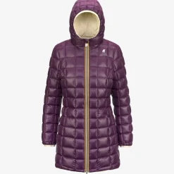 Donna K-Way Piumini E Giacche Lunghe^DENISE ST THERMO REVERSIBLE