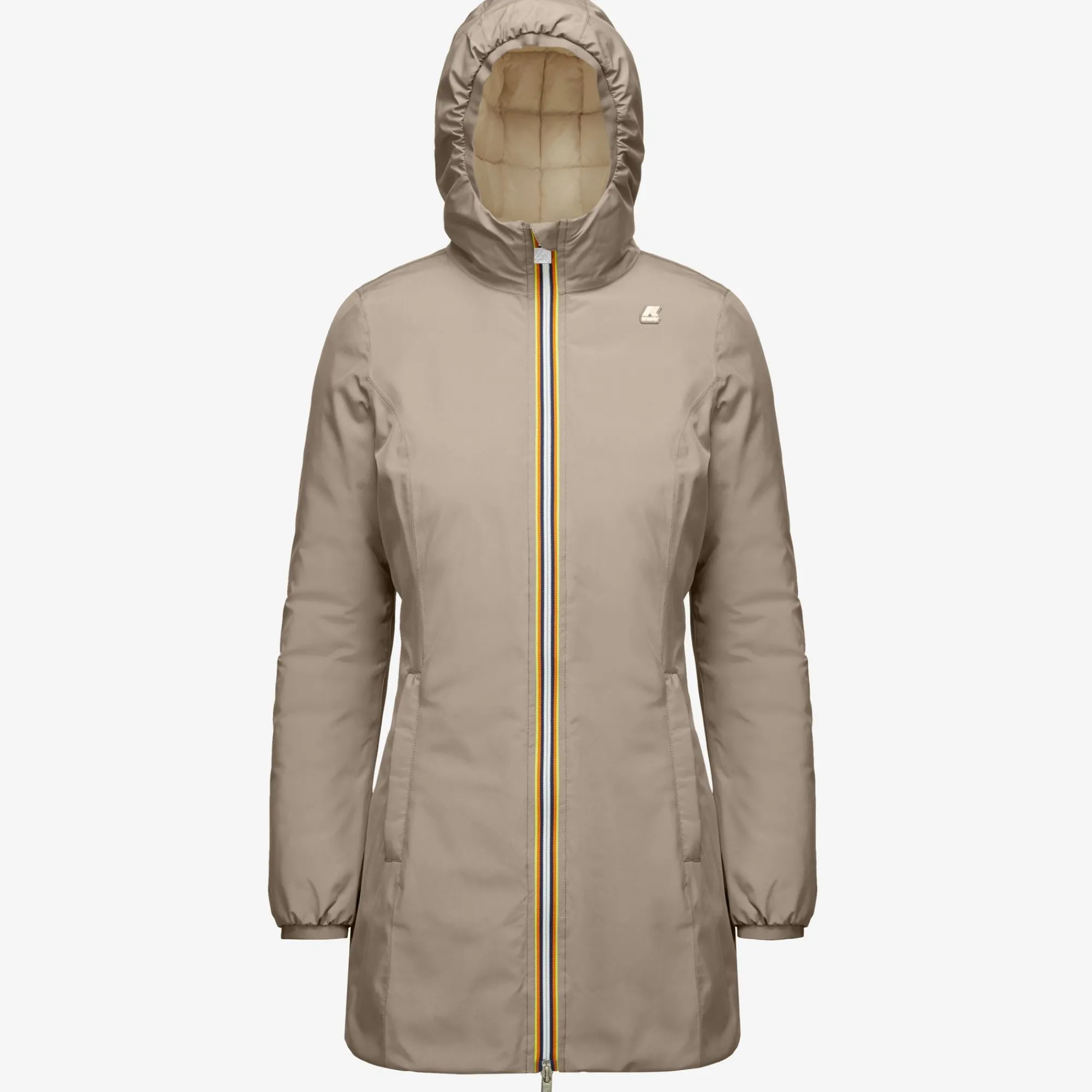 Donna K-Way Piumini E Giacche Lunghe^DENISE ST THERMO REVERSIBLE