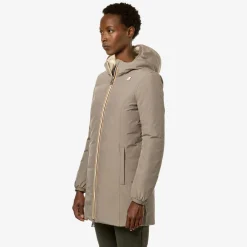 Donna K-Way Piumini E Giacche Lunghe^DENISE ST THERMO REVERSIBLE