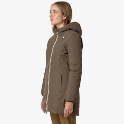 Donna K-Way Piumini E Giacche Lunghe^DENISE ST THERMO REVERSIBLE
