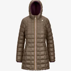 Donna K-Way Piumini E Giacche Lunghe^DENISE ST THERMO REVERSIBLE