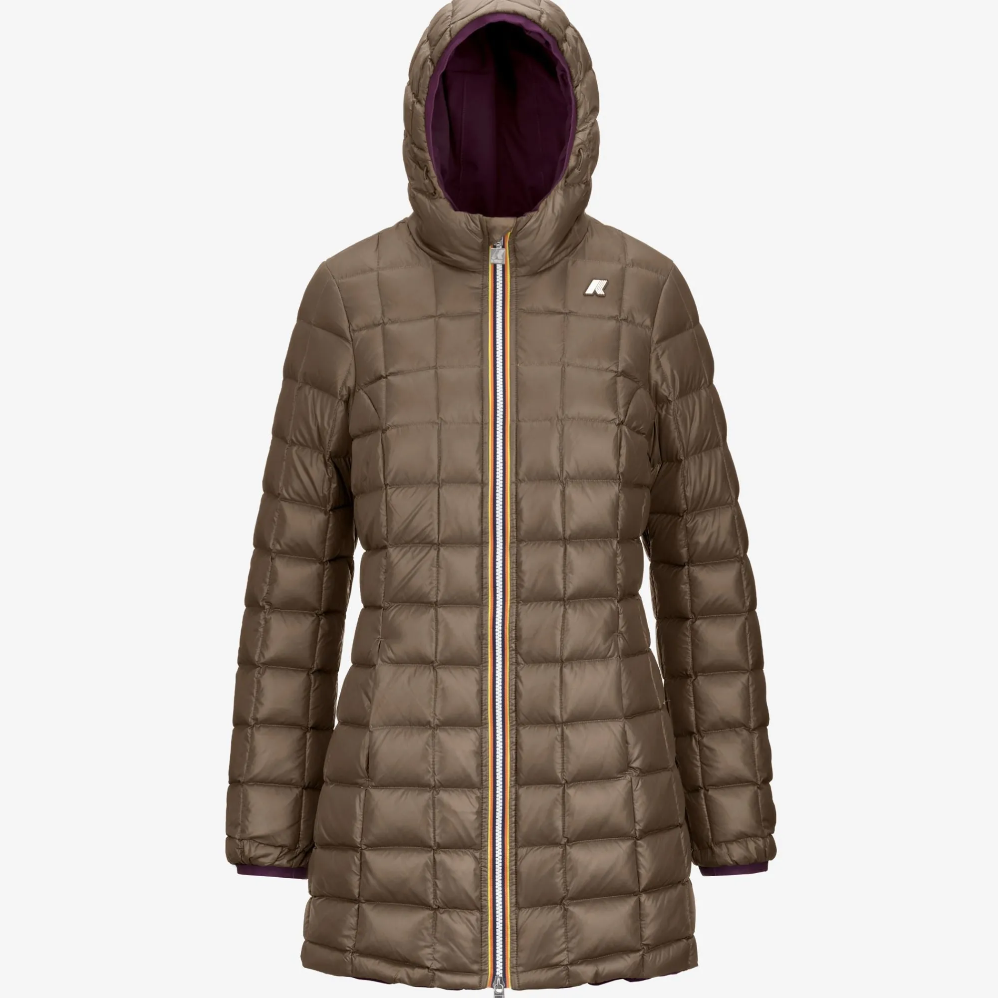 Donna K-Way Piumini E Giacche Lunghe^DENISE ST THERMO REVERSIBLE
