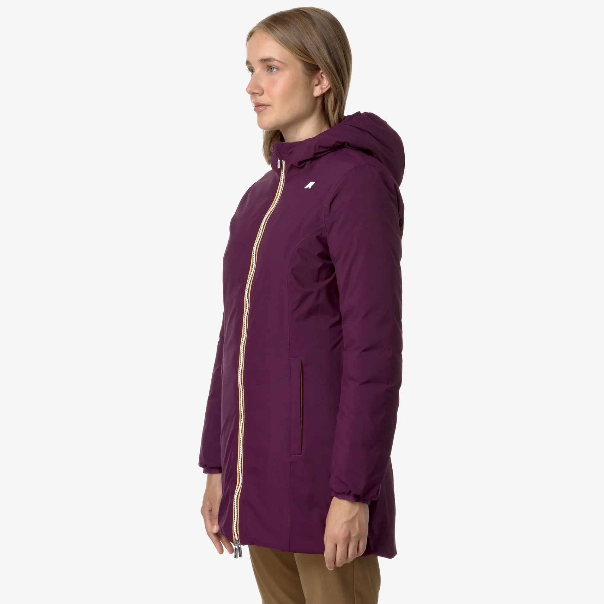 Donna K-Way Piumini E Giacche Lunghe^DENISE ST THERMO REVERSIBLE