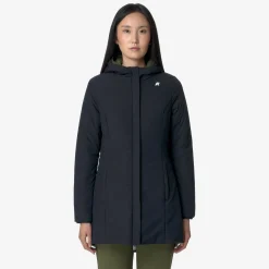 Donna K-Way Piumini E Giacche Lunghe^DENISE ST WARM REVERSIBLE