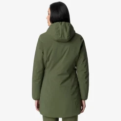 Donna K-Way Piumini E Giacche Lunghe^DENISE ST WARM REVERSIBLE