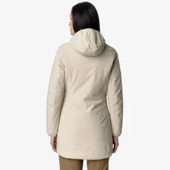 Donna K-Way Piumini E Giacche Lunghe^DENISE ST WARM REVERSIBLE