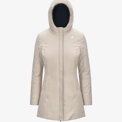 Donna K-Way Piumini E Giacche Lunghe^DENISE ST WARM REVERSIBLE