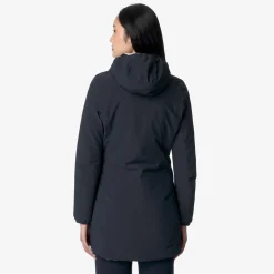 Donna K-Way Piumini E Giacche Lunghe^DENISE ST WARM REVERSIBLE