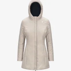 Donna K-Way Piumini E Giacche Lunghe^DENISE ST WARM REVERSIBLE