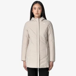 Donna K-Way Piumini E Giacche Lunghe^DENISE ST WARM REVERSIBLE