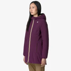 Donna K-Way Piumini E Giacche Lunghe^DENISE ST WARM REVERSIBLE