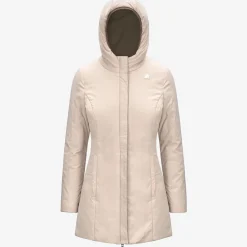 Donna K-Way Piumini E Giacche Lunghe^DENISE ST WARM REVERSIBLE