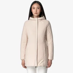Donna K-Way Piumini E Giacche Lunghe^DENISE ST WARM REVERSIBLE