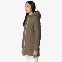 Donna K-Way Piumini E Giacche Lunghe^DENISE ST WARM REVERSIBLE